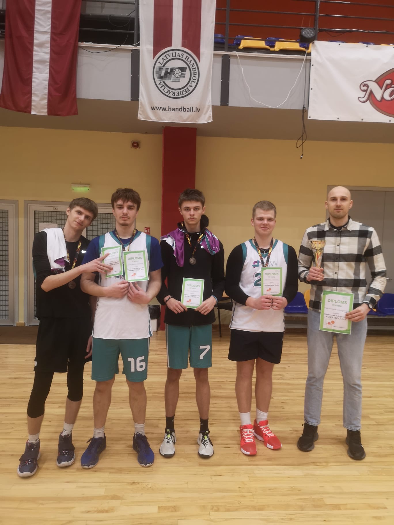 DAVV izglītojamajiem 3.vieta 3×3 basketbola sacensībās!