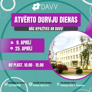 Read more about the article Atvērto durvju dienas DAVV!