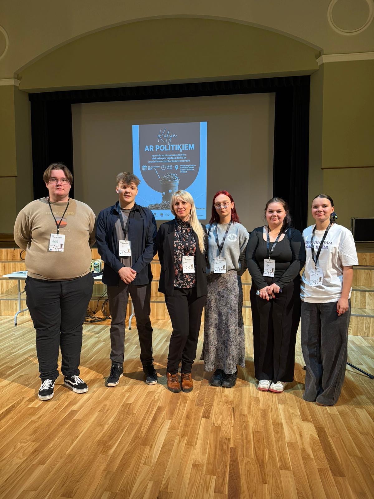 DAVV pašpārvalde piedalījās pasākumā ”Kafija ar politiķiem”!