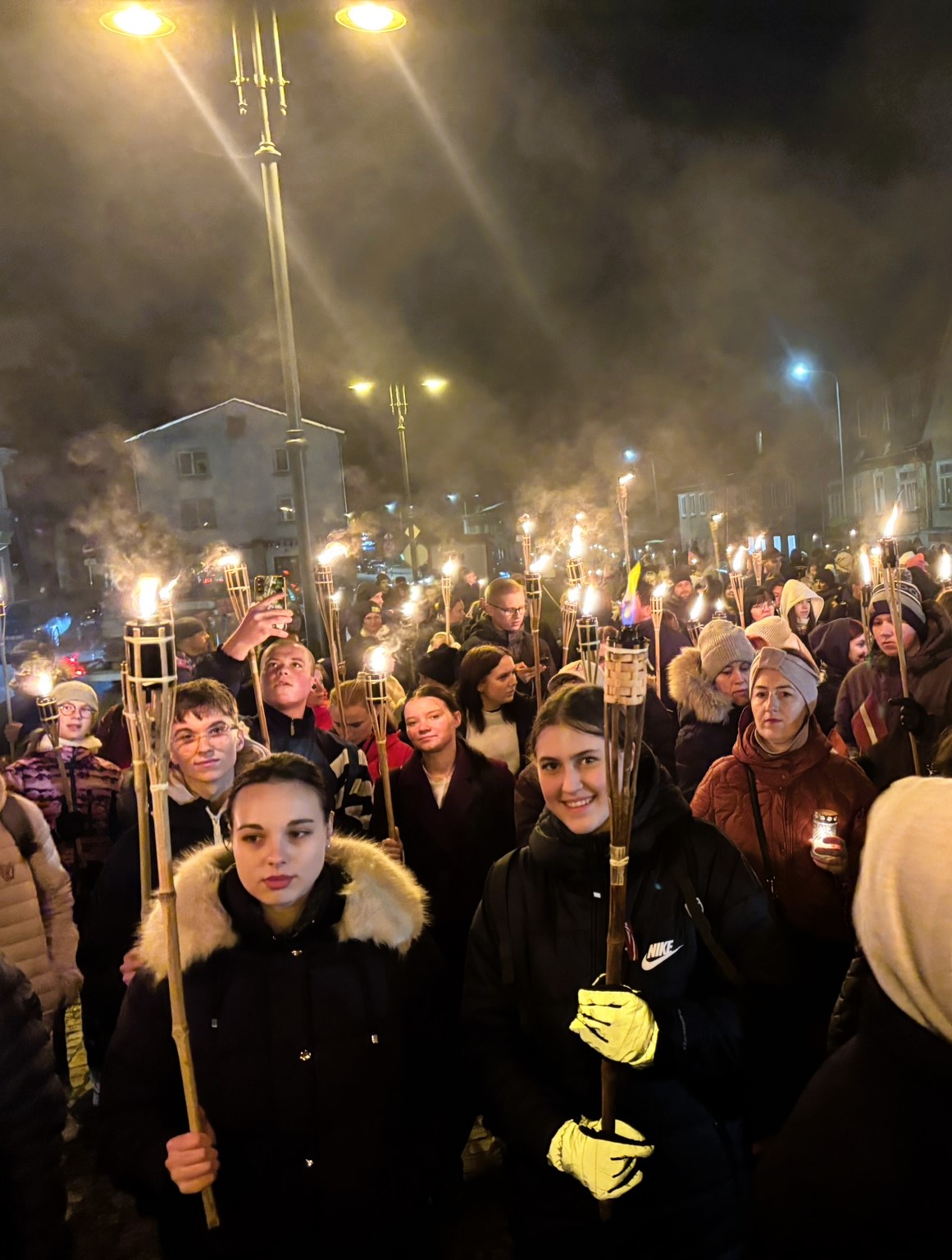 DAVV piedalījās Lāčplēša dienai veltītajā Gaismas gājienā!